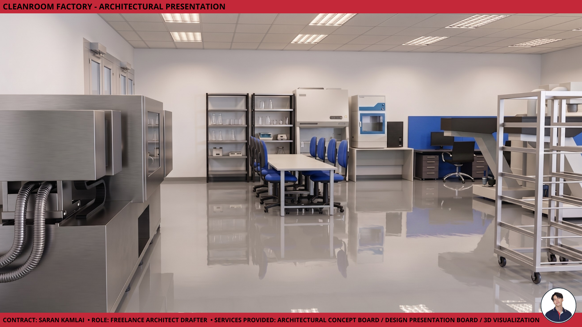 Cleanroom Factory — Exterior Detail